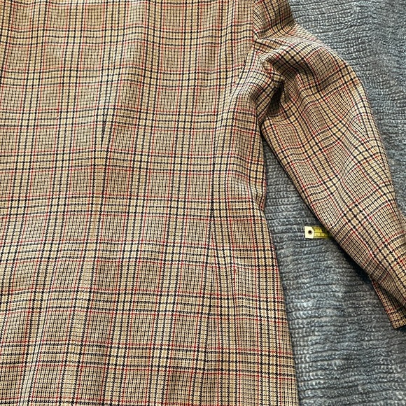 Vintage Pendleton Wool nova check plaid blazer 6 - Picture 4 of 6